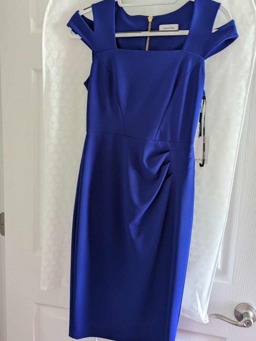 Calvin Klein Dress - Royal/ Cobalt Blue SIZE 2 NEW